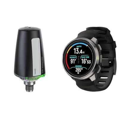 SUUNTO OCEAN STEEL czarny+ TANKPOD MULTI