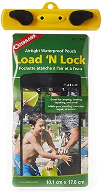 Coghlan's Unisex C1354 Load 'n Lock waterdichte tas, transparant, 9,5 x 12-inch