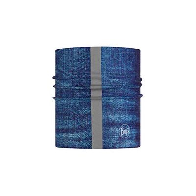 Original Buff Dog Reflective Denim Blue M/L hondenharnas, uniseks, volwassenen, eenheidsmaat