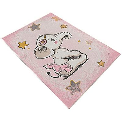 Tapis en polyester estampillé 100 x 200 cm