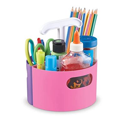 Learning Resources Mini-Kit Portaoggetti Create-a-Space (Pastello), per i Materiali da Usare in Classe, per Il Laboratorio, Ordine nei Piccoli spazi, Organizer per Gli Insegnanti, Set da 4 Pezzi