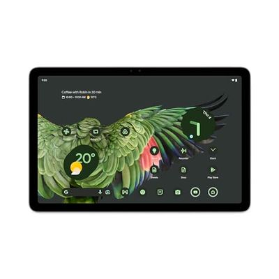Google Pixel Tablet – tablet z systemem Android z 11-calowym ekranem i bardzo długim czasem pracy – 8 GB pamięci RAM – 256 GB przestrzeni dyskowej – zielony