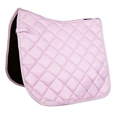 HKM Hannah Tapis de selle Rose Poney Polyvalence Taille