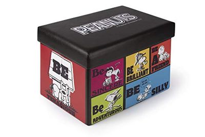 Excelsa Box with Seat Peanuts, Multicolour, 38x32x32 cm