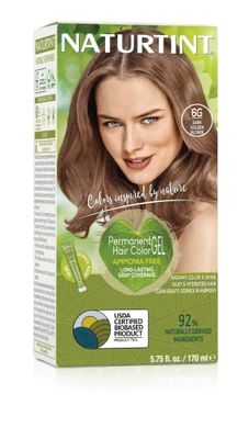 Naturtint Permanent Hair Colour, 6G Dark Golden Blonde, Dark Golden Blonde