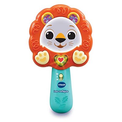 VTech Espejo Infantil Leo Reflejos, Juguete para bebés +9 Meses, Versión ESP.