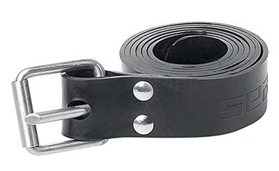 Seac Marseilles riem, rubberen riem voor vrijduiken, lengte 145 cm, Made in Italy