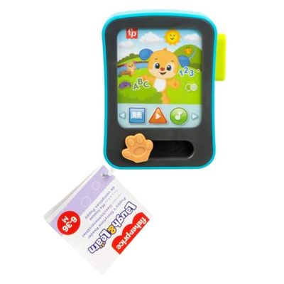 Fisher-Price JFK28 - Lector de Historias con música y Luces para niños a Partir de 6 Meses, versión multilingüe