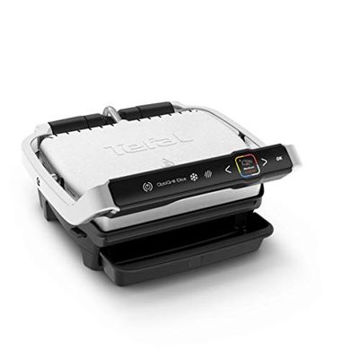 Tefal GC750D OptiGrill Elite contactgrill met grillassistent - Grillboostfunctie - 12 programma's