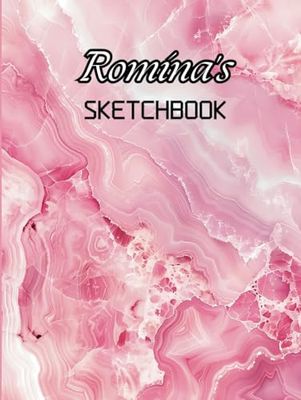Romina's Sketchbook: Great Gift for Romina | Personalized Blank Sketchbook for Girl Name Romina