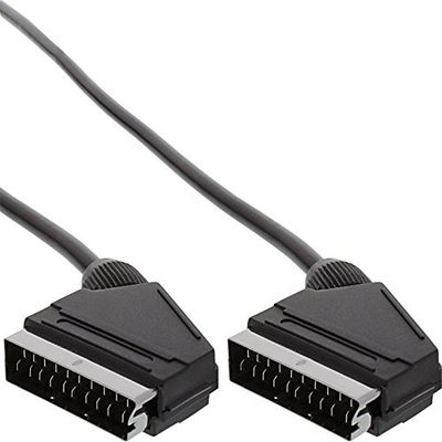 InLine® 89975 Scart aansluitkabel, stekker/stekker, 5m