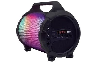 ALTOPARLANTE 2.1 AMPLIFICATO CON BLUETOOTH, KARAOKE E LED DISCOLIGHT