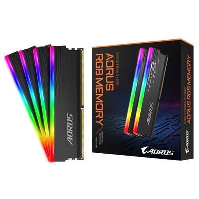 GIGABYTE AORUS DDR4 16 GB (2X8KIT) 3733 RGB (W. Demo Kit) 16GB/ RGB Fusion/ 2 MODULOS Demo