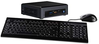 Captiva Power Starter NUC I53-790 | Intel Celeron J4005 | Intel UHD 600 | 4GB DDR4 RAM | HDD 1TB | zonder besturingssysteem | Office PC incl. muis en toetsenbord | Mini PC | Silent | Intel NUC