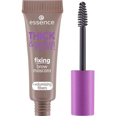 ESSENCE THICK & WOW! MASCARA PARA CEJAS FIJADORA 01 CARAMEL BLONDE