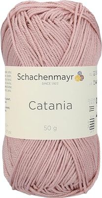 Schachenmayr Catania 9801210 Novelo de fio de algodão para tricô e croché