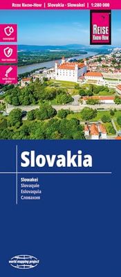 Reise Know-How Landkarte Slowakei 1:280.000: world mapping project
