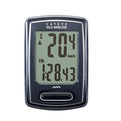 CatEye Velo Wireless Computador de bicicleta sem fios preto para bicicletas (CR2032, 1 ano(s), 0 - 40 °C, 37 mm, 16,5 mm, 55,5 mm)