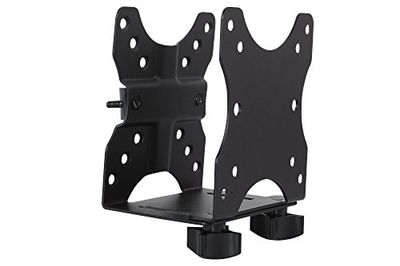 DIGITUS Suporte para montar computadores MiniPC atrás do monitor, VESA 75 x 75, 100 x 100, máximo. carga: 5 kg, preto (DA-90360)