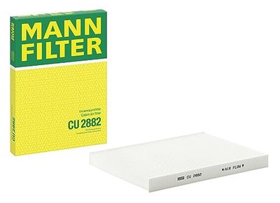 MANN-FILTER 2882 Filtro de ar de cabine - para automóveis + veículos de transporte