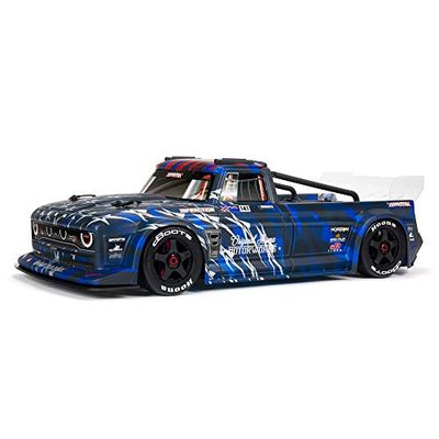 ARRMA 1/7 Introction 6S BLX V2 All Road RC Camión RTR (transmisor y Receptor incluidos, baterías y Cargador necesarios), Azul, ARA7615V2T1