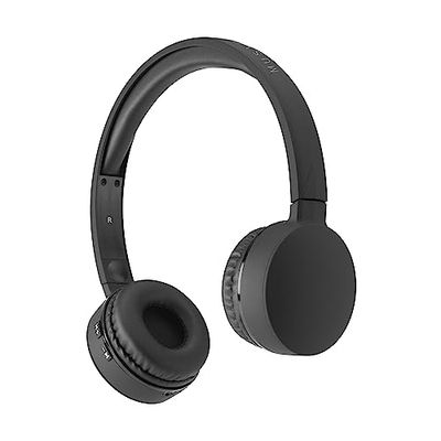 Music Sound | HEADBAND bluetooth | Cuffie on ear bluetooth con archetto estendibile - PlayTime 16h - Colore Nero