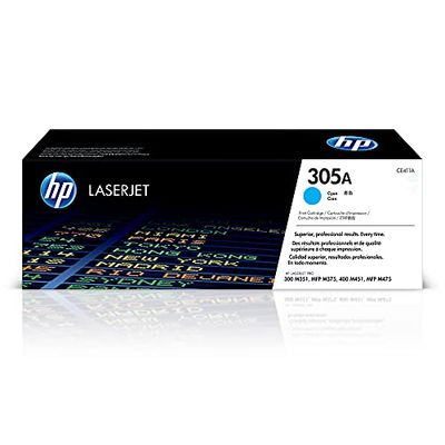 HP 305A Toner cartridge Cyaan, Standaard Capaciteit (CE411A) origineel van HP