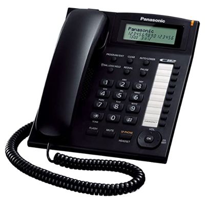 Panasonic KX-TS880EXW Téléphones Bibloc Ecran