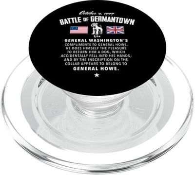 George Washington Batalla de Germantown Pennsylvania PopSockets PopGrip para MagSafe