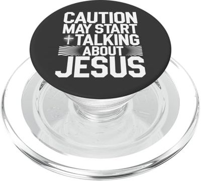 Advertencia: Podría hablar de Jesús PopSockets PopGrip para MagSafe