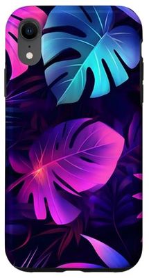 Tropical Leaves Nature Colorful Summer Case for iPhone XR