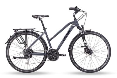HEAD Revelo 2.0 Joy, Bicicletta da Trekking Donna, Grigio Opaco, 54