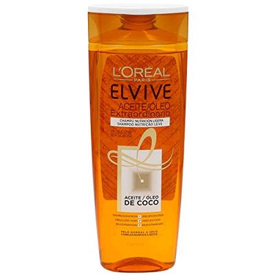 L'Oreal Paris Elvive champô sem silicone óleo de coco - 370 ml