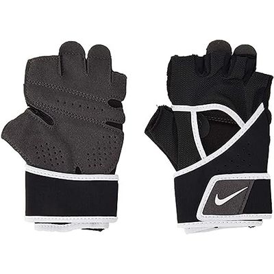 NIKE Luvas de fitness para mulheres com elementos elementais, mulher, preto (preto), S