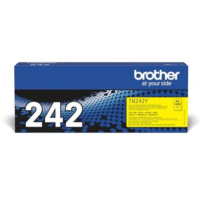 Brother Toner TN-242Y jaune (ca. 1400 Pages) - s'adapte DCP-9022CDW, HL-3142CW, HL-3152CDW, HL-3172C