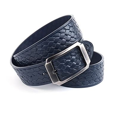 Anthoni Crown Unisex BLU3JB980-85 riem, donkerblauw, 85