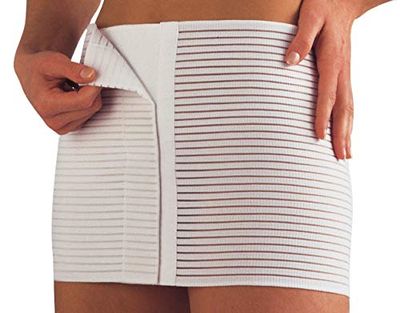 SCUDOTEX Ceinture Elastique Multisan Hâteur 24 cm Couleur Blanche Taille 4