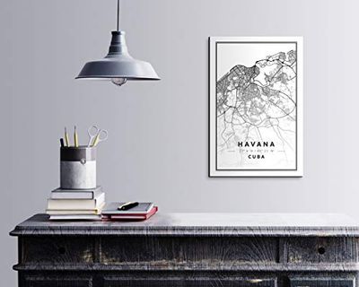 Bonamaison kanvas väggdekoration, flerfärgad, 40 x 60