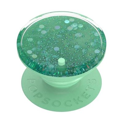 PopSockets PopGrip - Soporte y Agarre para Teléfonos Móviles y Tablets con un PopTop Intercambiable - Tidepool Ultra Mint