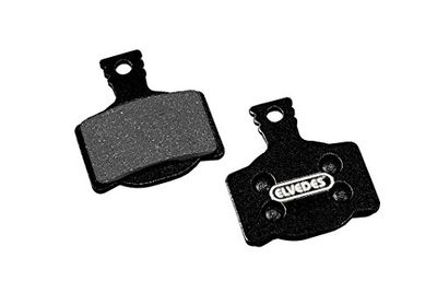 ELVEDES bromsbelag metallic Carbon för Magura MT2, MT4, MT6, MT8 cykel/mountainbike E-bike unisex vuxna, svart