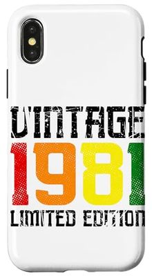 Limited Edition - Vintage 1981 Case for iPhone X/XS