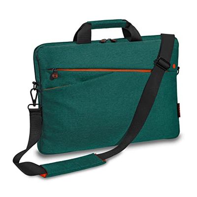 PEDEA laptop bag "Fashion" bag for notebooks with screens up to 15.6 inches (39.6 cm); shoulder bag with shoulder strap, turquoise