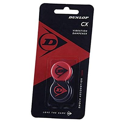 Dunlop tennisracket dämpare flygande D röd/svart 2