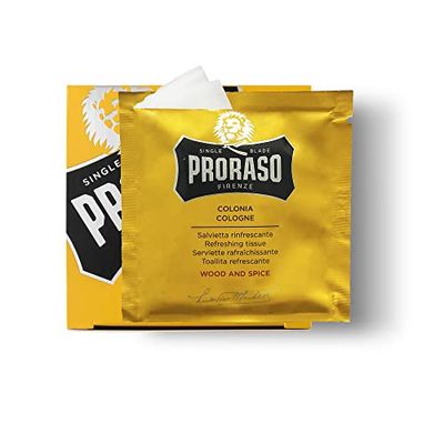 Proraso Cologne On Tissue Wood E Spice 6 Pieces