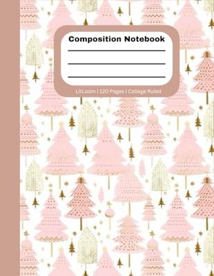 Merry Christmas Composition Notebook 8.5 X 11: College Ruled Lined for Kids, Boys and Girls ,Soft Merry Christmas Design Cover Perfectly Matching For Homework, Diaries, Holidays Gifts,120 Pages