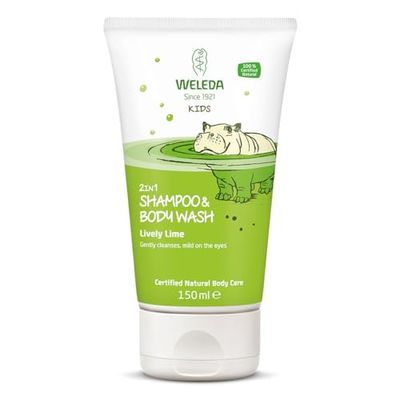 Weleda Kids 2-in-1 Shower & Shampoo Sparkling Lime 150ml