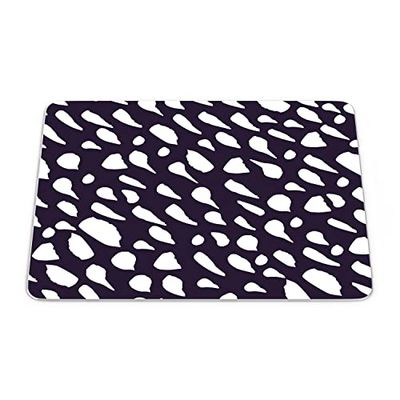 Bonamaison, Rechthoek digitaal bedrukte muismat, antislip onderkant, voor kantoor en thuis, afmetingen: 22x18 cm