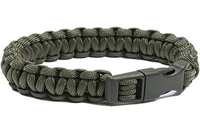 Bracelet de Survie Large en paracorde Olive