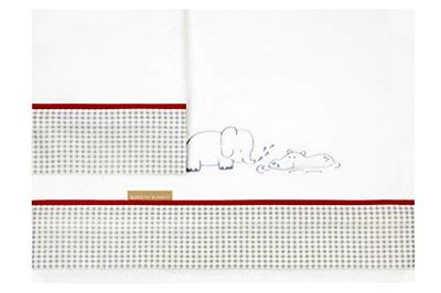 Burrito Blanco | Sábanas coralina Cuna Bordadas 910 Gris | para Maxicuna de 70 cm (+ Medidas Disponibles) | Sábanas bebé
