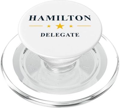 Karen Hamilton Virginia USA – Christian Faith Conservative PopSockets PopGrip para MagSafe